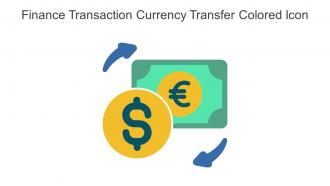 Finance Transaction Currency Transfer Colored Icon In Powerpoint Pptx Png And Editable Eps Format