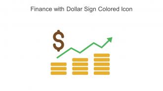 Finance With Dollar Sign Colored Icon In Powerpoint Pptx Png And Editable Eps Format