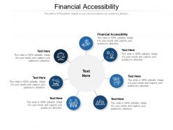 Financial accessibility ppt powerpoint presentation file graphics cpb