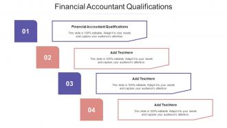Financial Accountant Qualifications Ppt Powerpoint Presentation Gallery Example File Cpb
