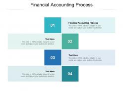 Financial accounting process ppt powerpoint presentation slides demonstration cpb