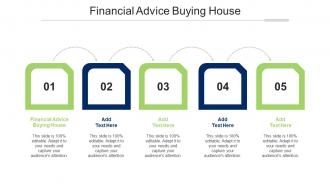 Financial Advice Buying House Ppt Powerpoint Presentation Gallery Clipart Images Cpb
