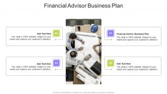 Financial Advisor Business Plan In Powerpoint And Google Slides Cpb
