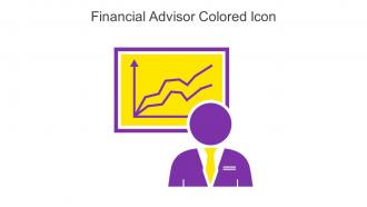 Financial Advisor Colored Icon In Powerpoint Pptx Png And Editable Eps Format