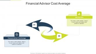 Financial Advisor Cost Average In Powerpoint And Google Slides Cpb