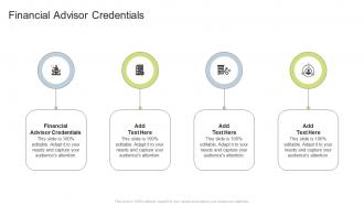 Financial Advisor Credentials In Powerpoint And Google Slides Cpb