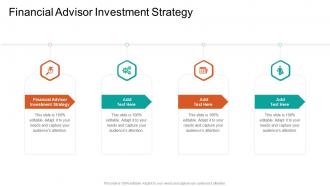 Financial Advisor Investment Strategy In Powerpoint And Google Slides Cpb