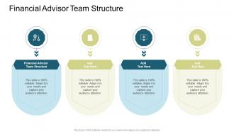 Financial Advisor Team Structure In Powerpoint And Google Slides Cpb