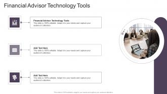 Financial Advisor Technology Tools In Powerpoint And Google Slides Cpb