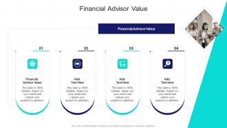 Financial Advisor Value In Powerpoint And Google Slides Cpb