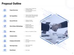 Financial Advisory Proposal Powerpoint Presentation Slides