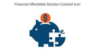Financial Affordable Solution Colored Icon In Powerpoint Pptx Png And Editable Eps Format