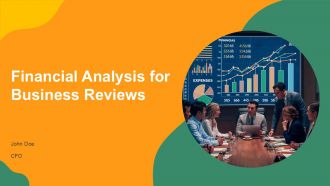 Financial Analysis For Business Reviews PPT Template AT