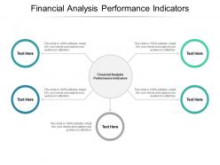 Financial analysis performance indicators ppt powerpoint presentation layouts deck cpb