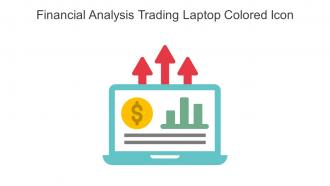 Financial Analysis Trading Laptop Colored Icon In Powerpoint Pptx Png And Editable Eps Format