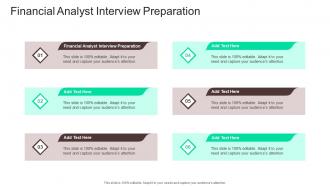 Financial Analyst Interview Preparation In Powerpoint And Google Slides Cpb