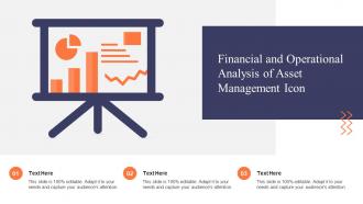 Financial And Operational Analysis Of Asset Management Icon