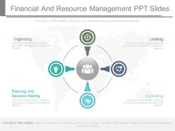 Financial and resource management ppt slides
