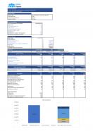Financial And Valuation For Planning Sample Meineke Car Care Center Business Plan In Excel BP XL