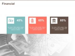 Financial audiences m519 ppt powerpoint presentation icon layout