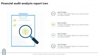 Financial Audit Analysis Report Icon