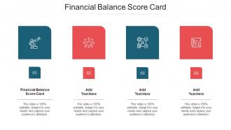 Financial Balance Score Card Ppt Powerpoint Presentation Portfolio Elements Cpb