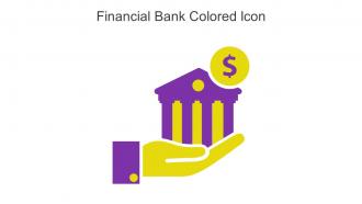 Financial Bank Colored Icon In Powerpoint Pptx Png And Editable Eps Format