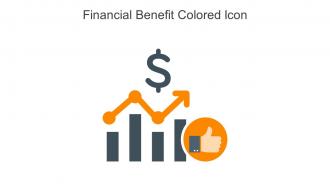 Financial Benefit Colored Icon In Powerpoint Pptx Png And Editable Eps Format
