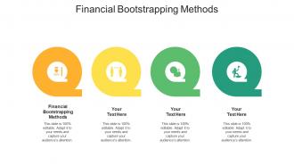Financial Bootstrapping Methods Ppt Powerpoint Presentation File Good Cpb