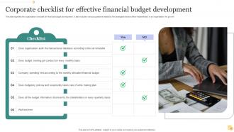 Financial Budget Powerpoint Ppt Template Bundles Professionally Downloadable