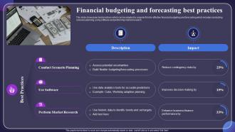 Financial Budgeting And Forecasting Best Post Merger Financial Integration CRP DK SS
