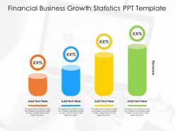 Financial business growth statistics ppt template
