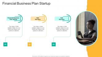 Financial Business Plan Startup In Powerpoint And Google Slides Cpb