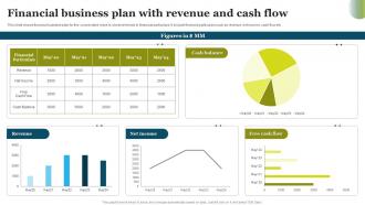 Financial Business Plan With Revenue And Cash Flow