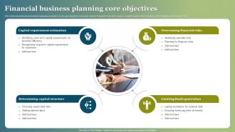 Financial Business Planning Core Objectives
