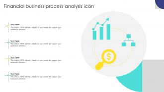 Financial Business Process Analysis Icon