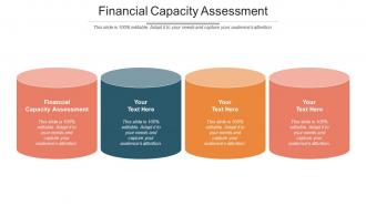 Financial Capacity Assessment Ppt Powerpoint Presentation Slides Influencers Cpb