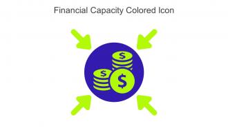 Financial Capacity Colored Icon In Powerpoint Pptx Png And Editable Eps Format