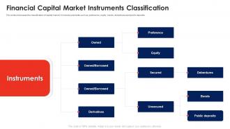 Financial Capital Market Instruments Classification