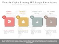 Financial capital planning ppt sample presentations