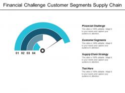 Financial challenge customer segments supply chain strategy competency evaluation cpb