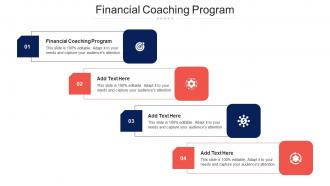 Financial Coaching Program Ppt Powerpoint Presentation File Graphic Tips Cpb