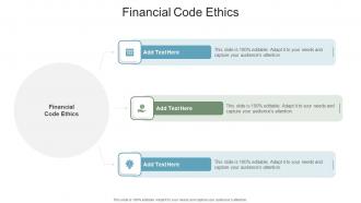 Financial Code Ethics In Powerpoint And Google Slides Cpb