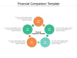 Financial comparison template ppt powerpoint presentation outline elements cpb