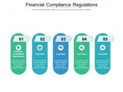 Financial compliance regulations ppt powerpoint presentation model show cpb
