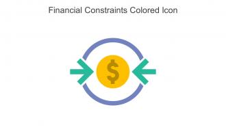 Financial Constraints Colored Icon In Powerpoint Pptx Png And Editable Eps Format