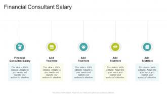 Financial Consultant Salary In Powerpoint And Google Slides Cpb
