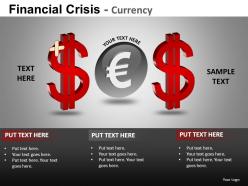 Financial crisis currency powerpoint presentation slides db