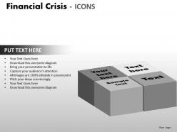 Financial crisis icons ppt 12 27