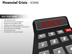 Financial crisis icons ppt 16 31